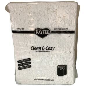 Kaytee Clean & Cozy Small Animal Bedding, 50-Liter, NIP